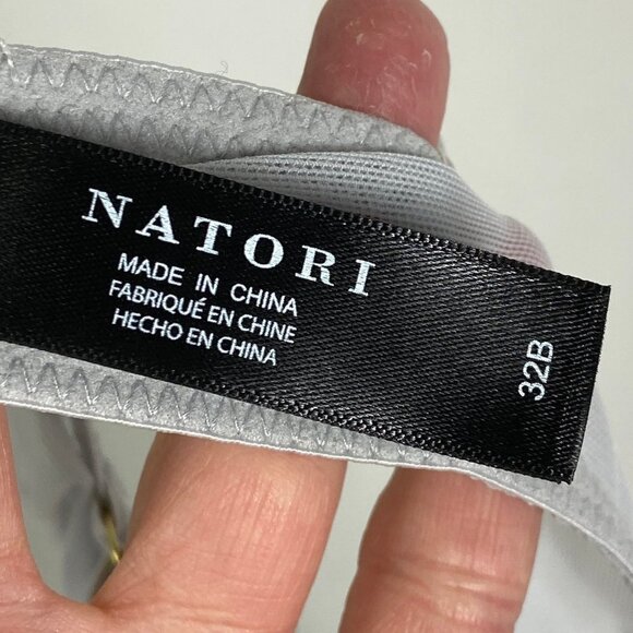 NEW Natori Floral Contour Underwire Bra Size 32B Style 721150 Molded Lace NWOT - Picture 2 of 7